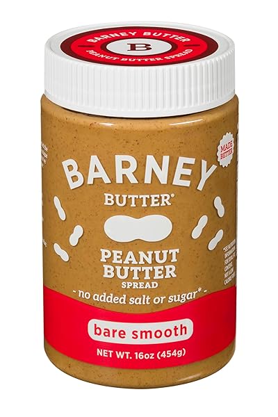 BARNEY BUTTER PEANUT BUTTER, BARE SMOOTH, 16 OUNCE...