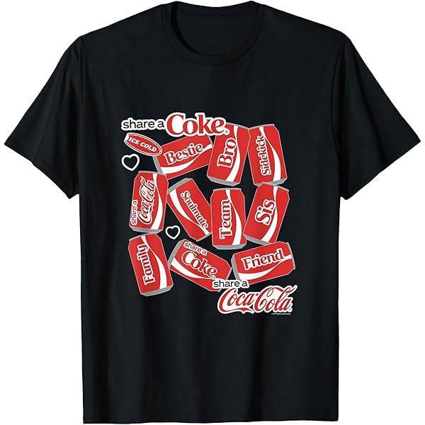 Amazon.com: Coca-Cola - Have A Coke And A Smile T-Shirt : Clothing
