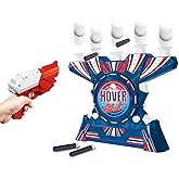 Ambassador Games: Retro Arcade - Electronic Hover Shot - Light & Sound Tabletop Target Shooting Game, Blaster, Air Floating Balls, Adult Kids Ages 6+