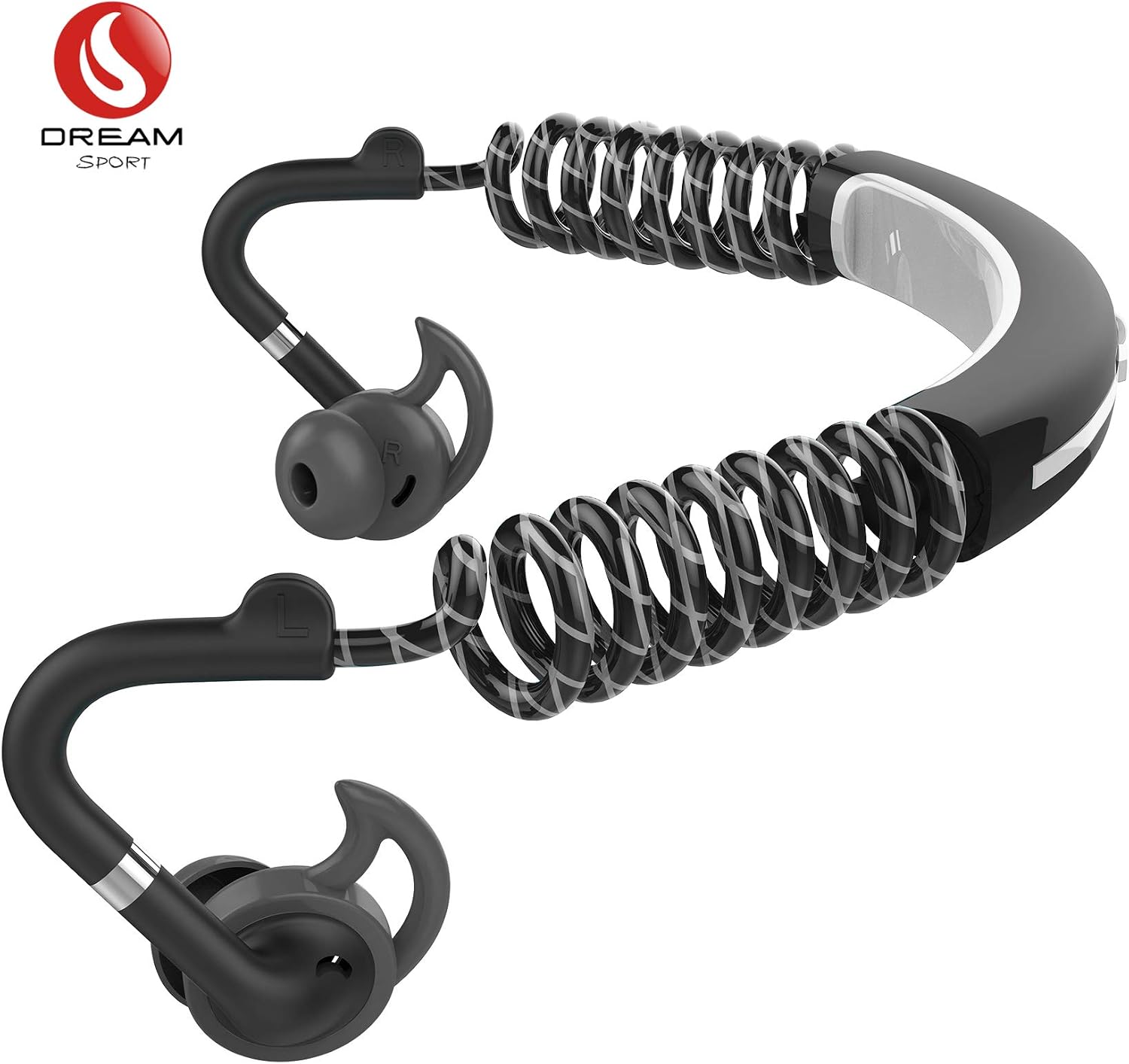 Sport Workout Headphones Wireless 5.0 Bluetooth Earbuds ...