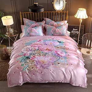 ropa de cama algodon 150x200,Queen King size Juego de cama 3D Juego de