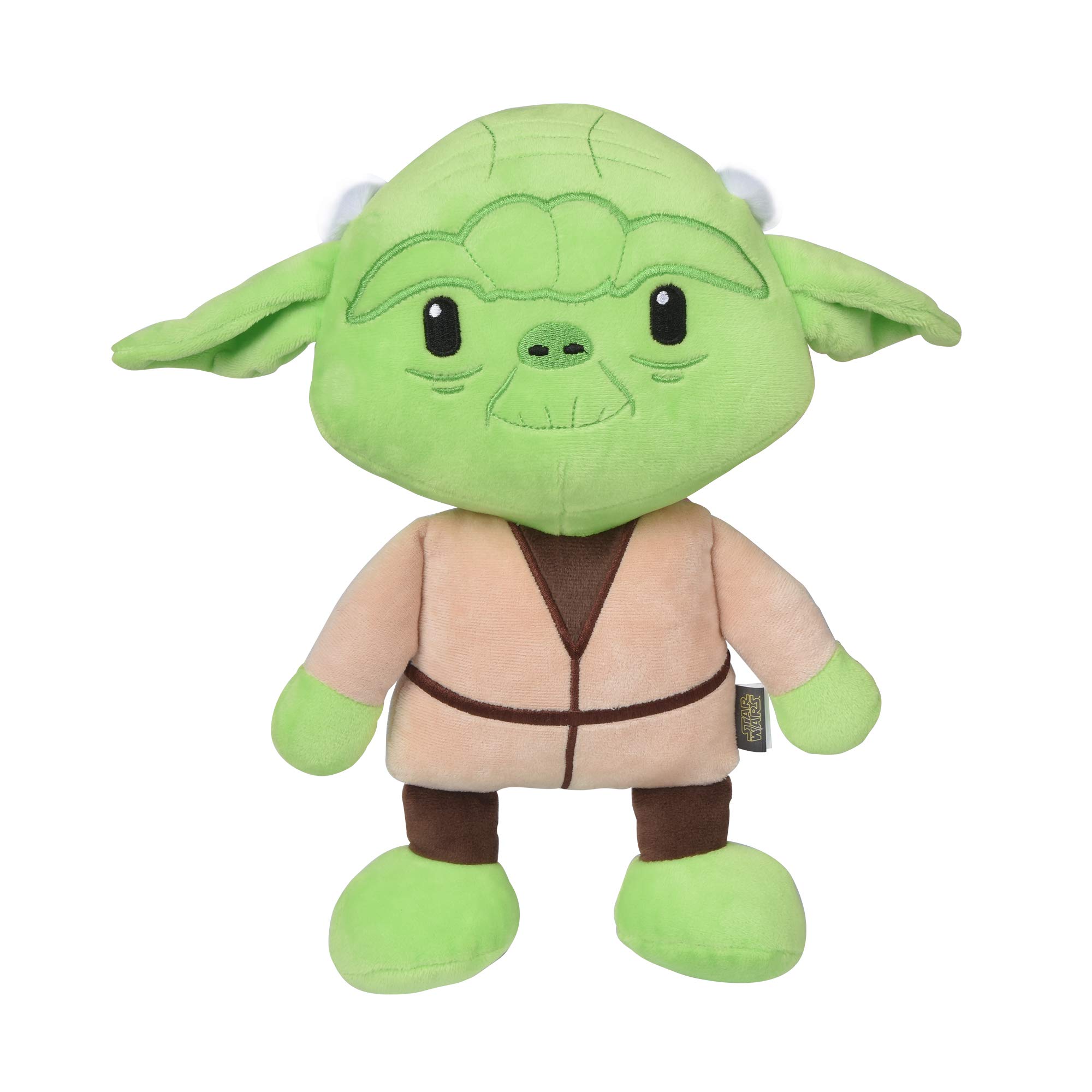 STAR WARS for Pets Yoda Plush Dog Toy - Large Fabric Squeaky Chew Toys for All Dogs, Officially Licensed, 12 Inch