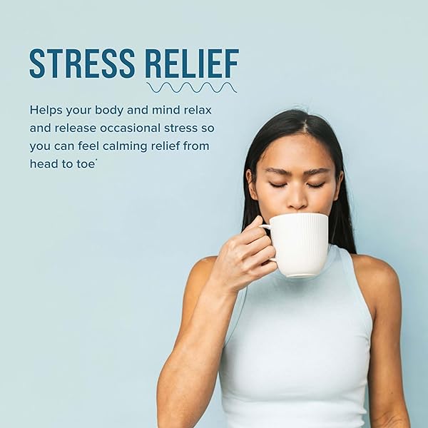 NATURAL VITALITY CALM MIND, MAGNESIUM CITRATE + L-THEANINE POWDER, SUPPLEMENT FOR STRESS RELIEF, GLUTEN FREE & VEGETARIAN, HONEY VANILLA, 12 OZ.