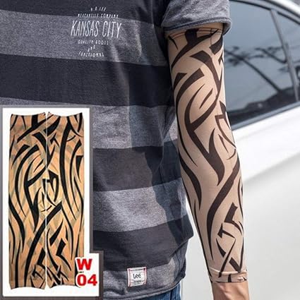 Tzxdbh 3 Pcs Tattoo Manches Homme Femme Bras De Tatouage
