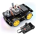 Freenove 4WD Car Kit – Compatibel Met Arduino IDE, Lijnvolgend, Obstakelvermijding, Ultrasoon, Draadloze Besturing, Motoren En Servo – In Elkaar Te Zetten (excl. Batterij)