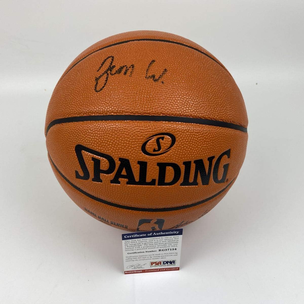 zion williamson autographed basketball