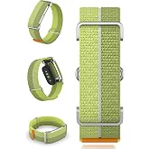 for Google Fitbit Air Nylon Band,Hook and Loop Strap Replacement,Breathable Sport Loop,Adjustable Woven Wristband for Fitbit Air Screenless Fitness Tracker,Non-Original