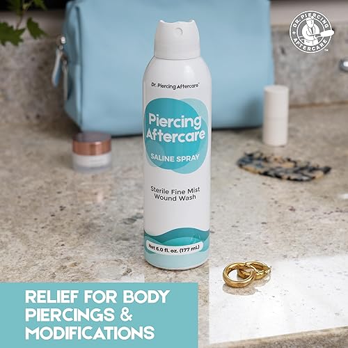 Wholesale Piercing Aftercare Spray - Saline Solution Mist For Healing For Your Store