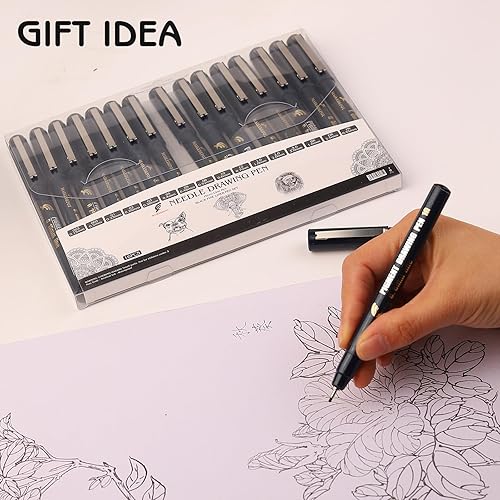 MAIKEDEPOT Micro Fineliner Drawing Art Pens Calligraphy Pens for