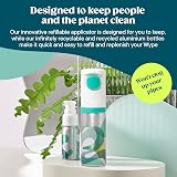 Wype Refill 2 x 100ml Toilet Roll Gel Flushable Wet Wipe Alternative view 6