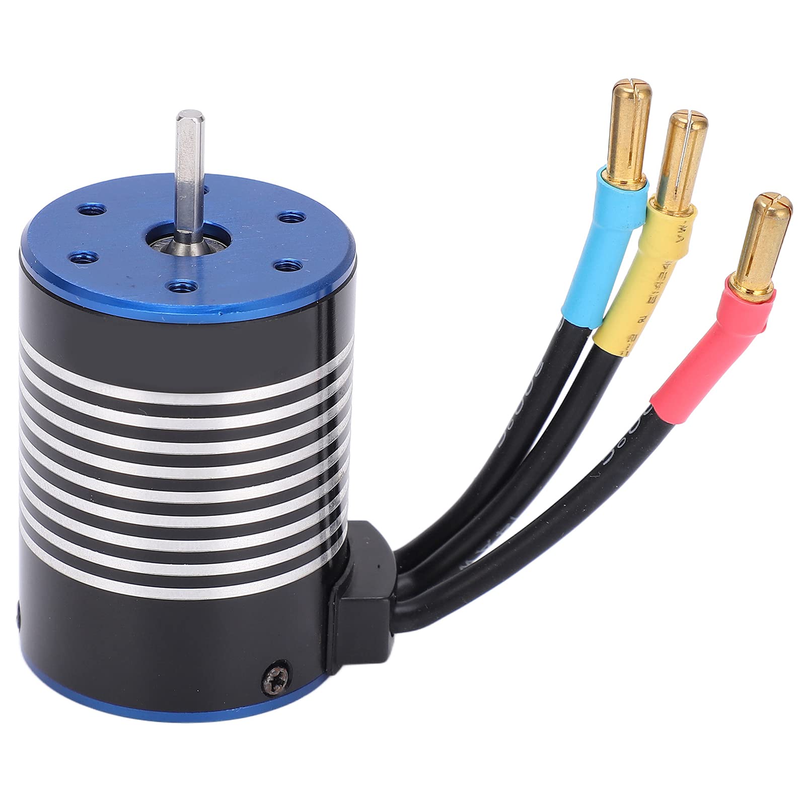 Dilwe 1/10 RC Car Motor, 4300KV 900W 50000 RPM - High Speed & Low Noise & High Performance Durability - Brushless Motor Replacement for 1/10 RC Remote Control Car