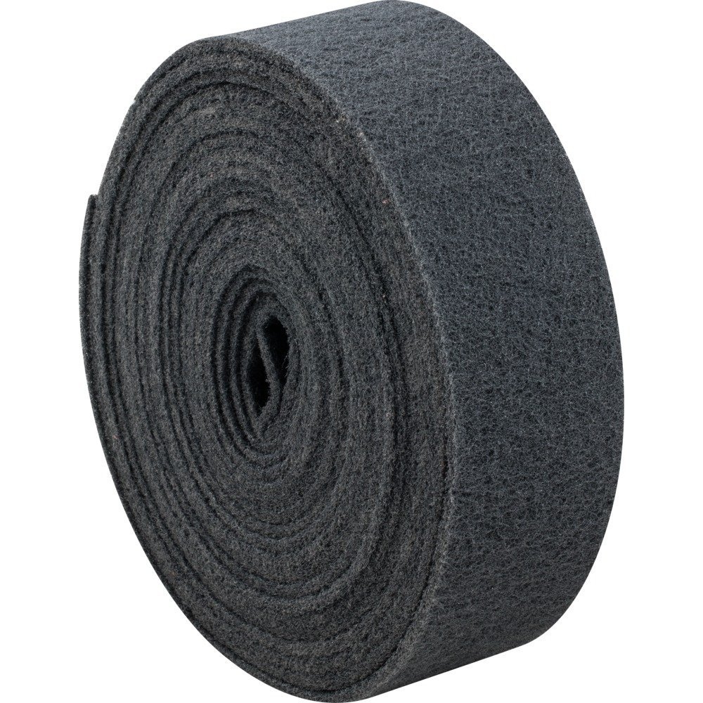 PFERD Fleece Tape Roll | 100 mm x 10 m Silicon Carbide SiC400| 45018440 - for Fine Sanding & Finish — image 1