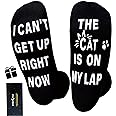 ZXGXLAW Birthday Gifts for Cat Dog Dad Cat Dog Mom,Funny Socks for Men Women Christmas Ideas,Crazy Gifts for Animal Lovers