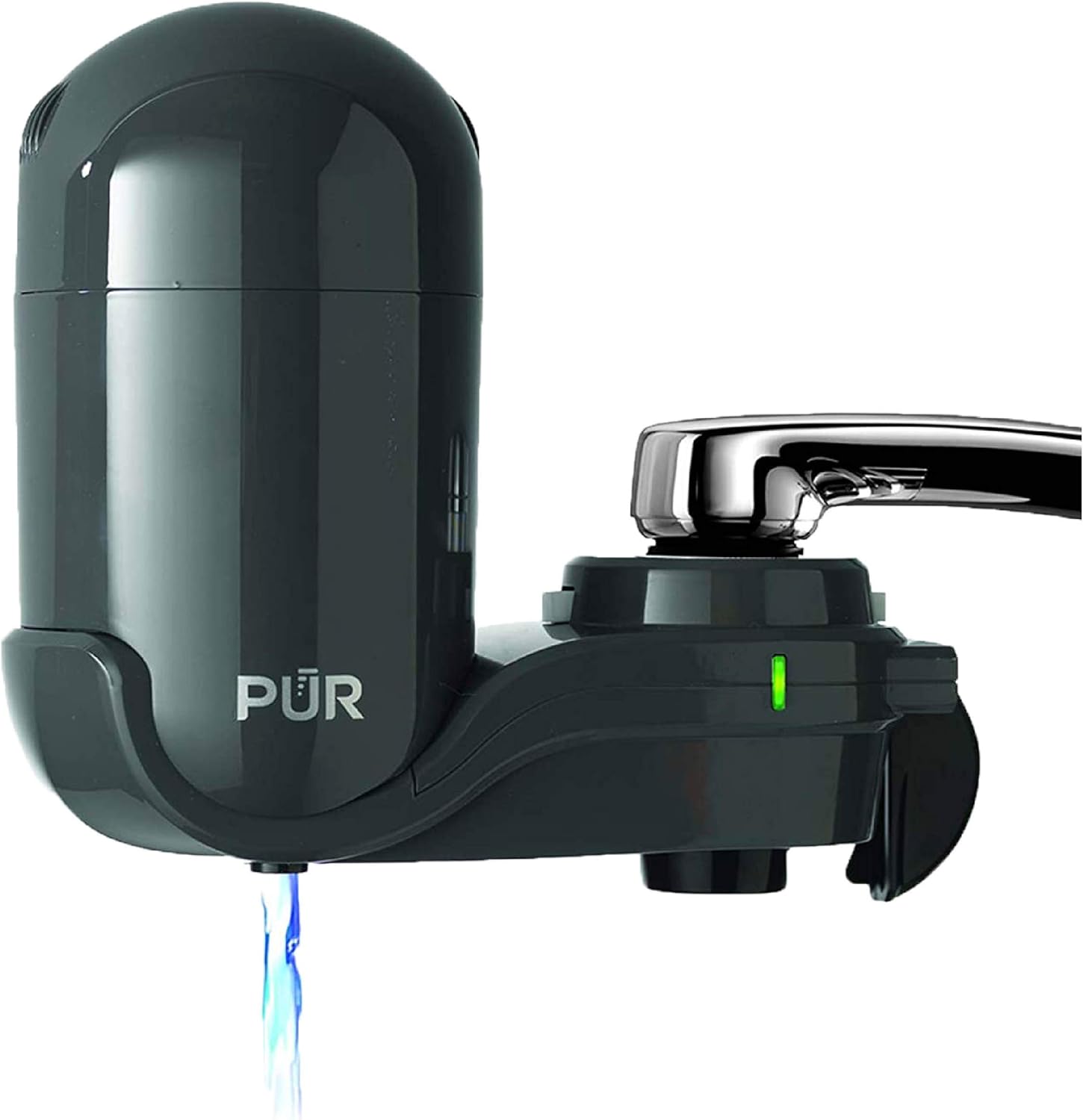 PUR Faucet Mount Water Filtration System, Small, Gray: Home Improvement
