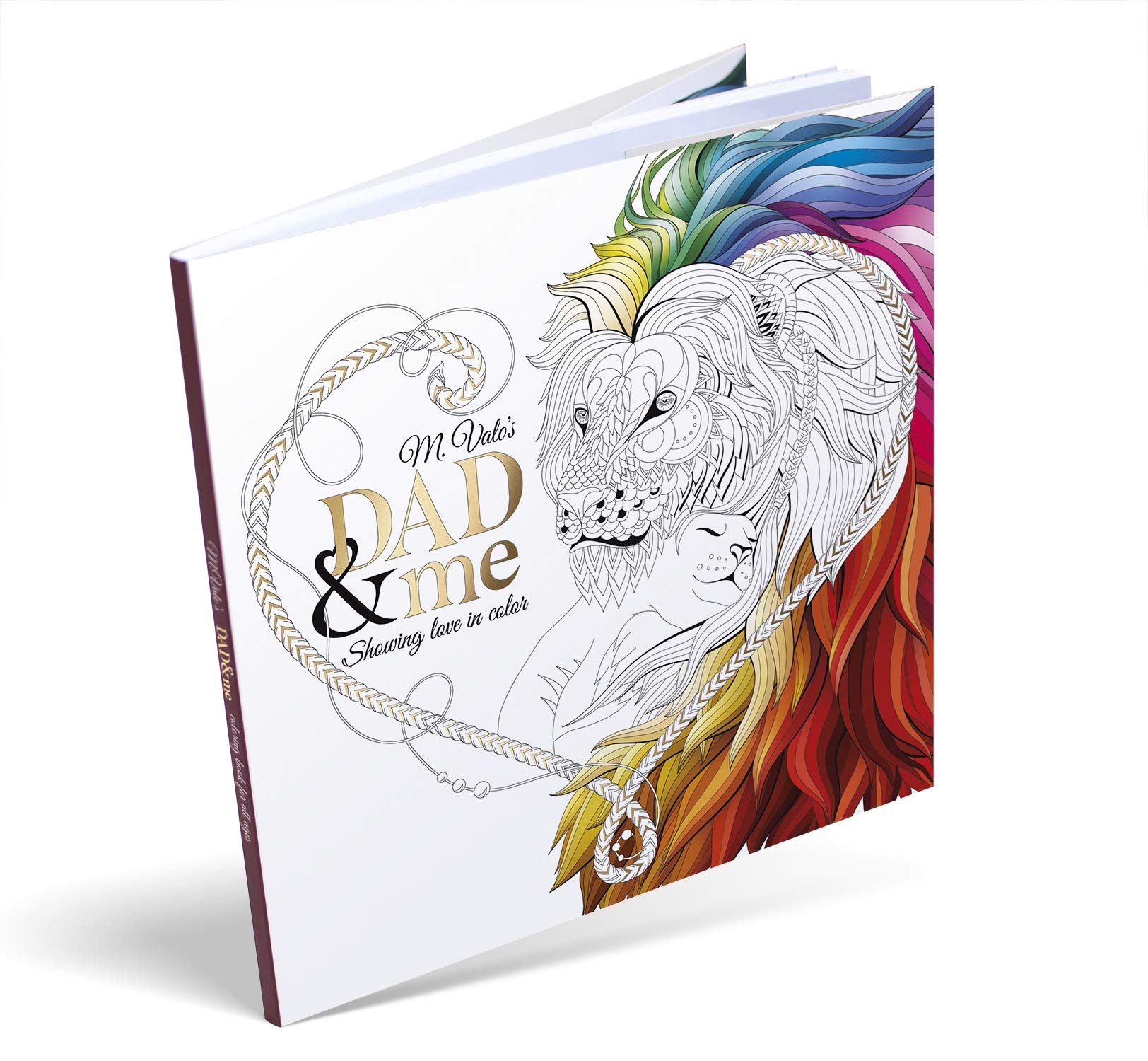 Download Amazon Com Dad Me Coloring Book Show Your Love In Color 9788461796885 M Valo Books