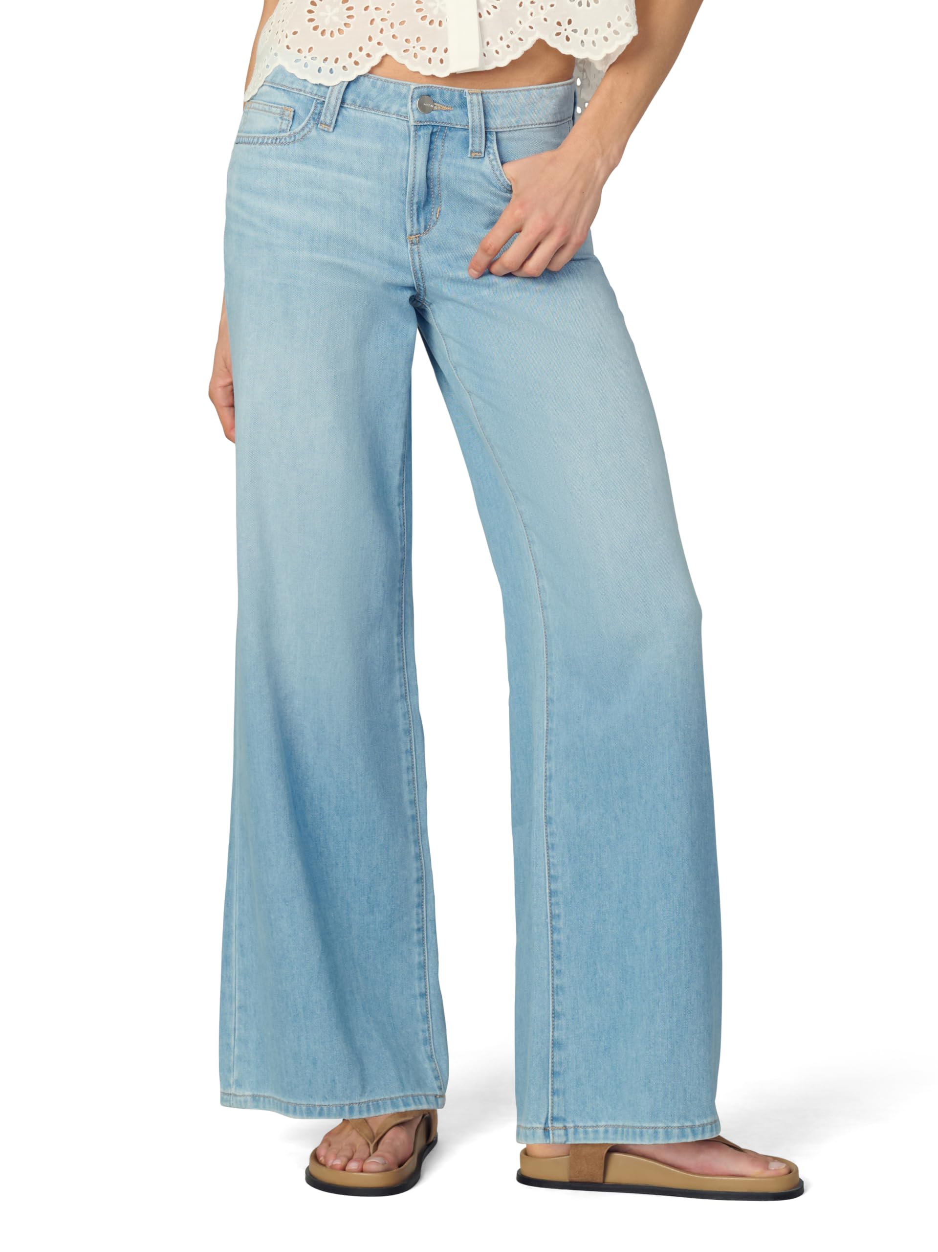 Photo 1 of Joe's Jeans Women's The Lou Lou Low Rise Wide Leg Jeans, Delightful, 24