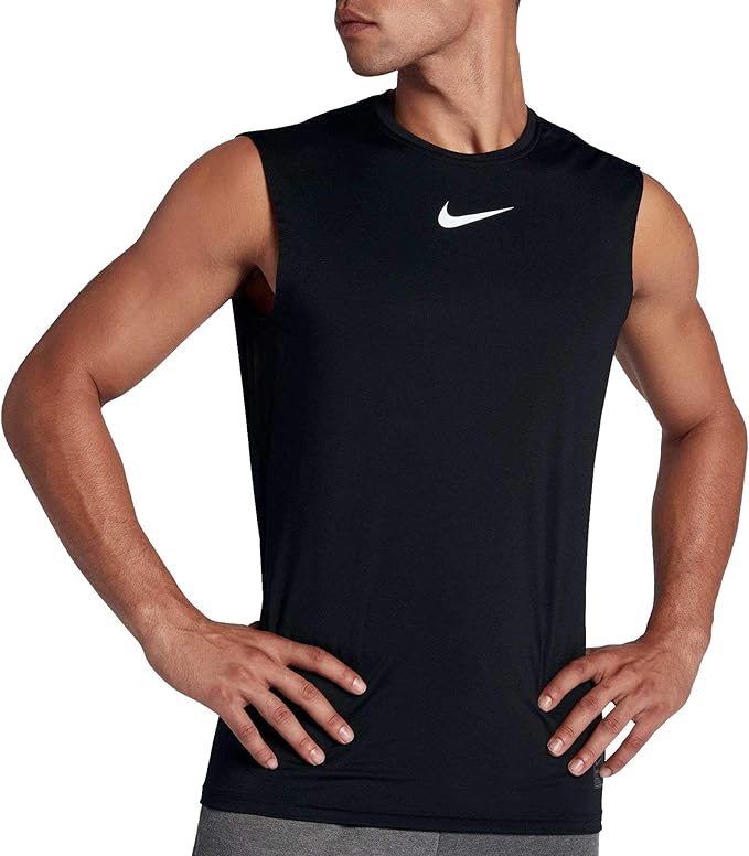 nike pro combat fitted sleeveless