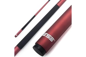 58" 2-Piece Fiberglass Graphite Composite Billiard/Pool Cue Stick Matte Paints. Comes Free Joint Protectors Soft Bag GSE (4 C