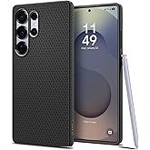 Spigen Liquid Air Designed for Galaxy S25 Ultra Case (2025) [No Magnet Ring], [Military-Grade Protection] - Matte Black