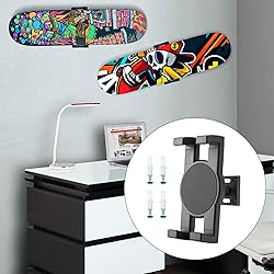 YIBEICO Skateboard Decks Wall Mount 360° Rotating