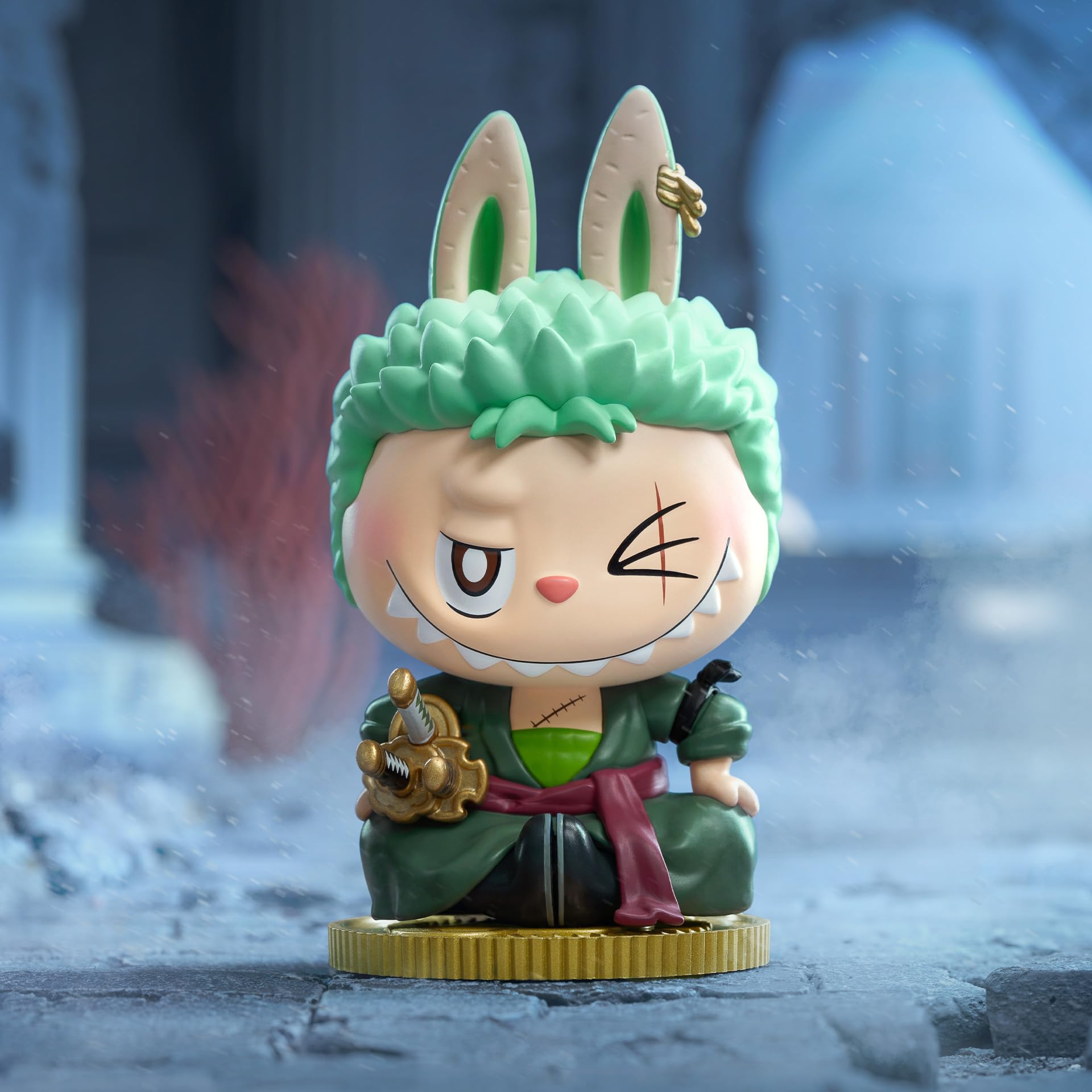 POP MART The Monsters × One Piece Series Figures Blind Box Figures, Random Design Action Figures Collectible Toys Home Decorations, Holiday Birthday Gifts for Girls and Boys, Single Box