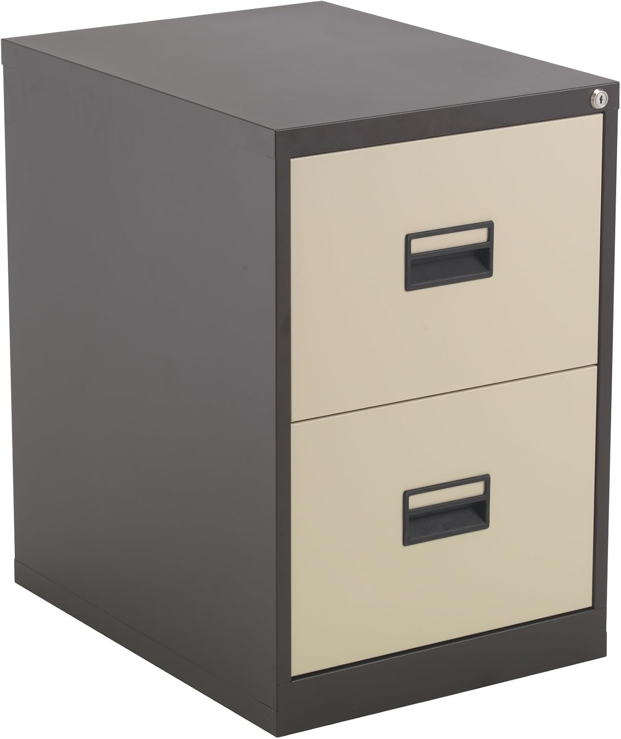 Talos Heavy Duty Steel Filing 40 kg Drawer Tolerance, Coffee