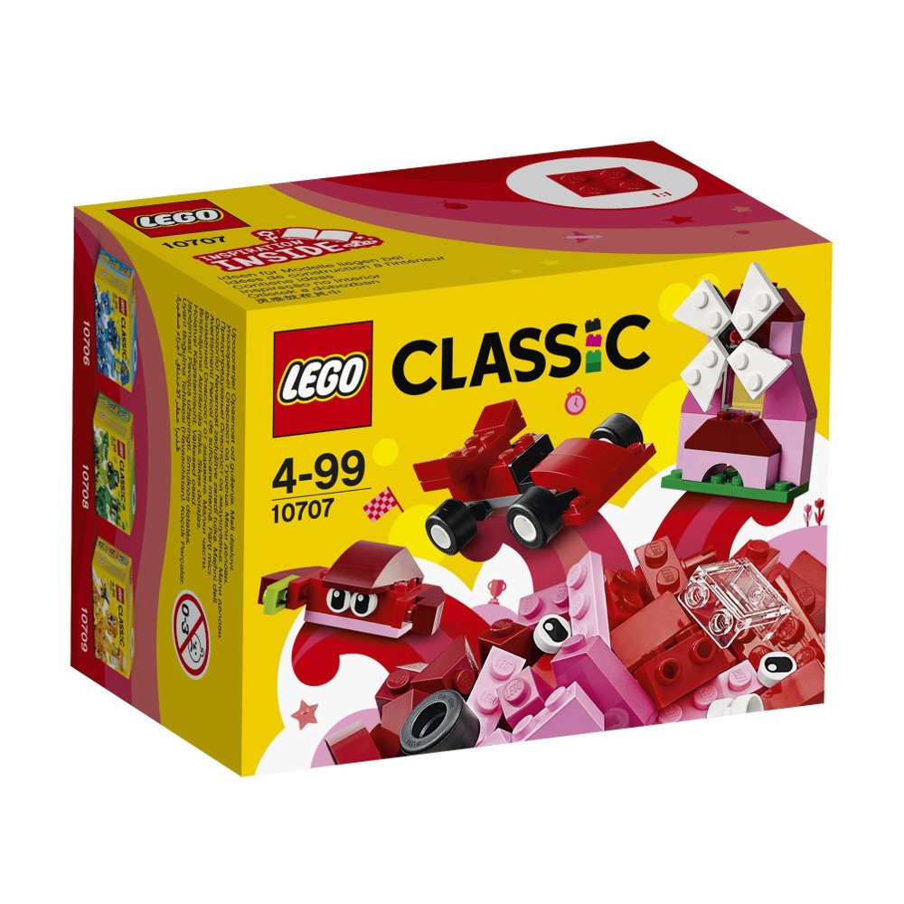LEGO Classic Caja creativa de color roja