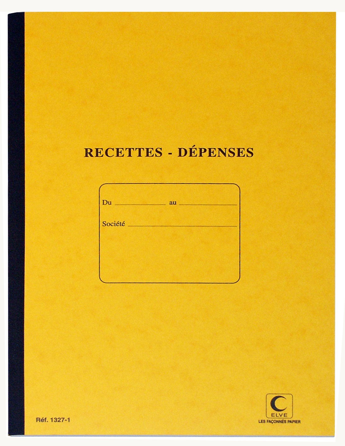 ELVE 39665 Register A4 80 Recipe Pages Expenditure 210 x 297 mm Assorted Colours