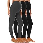 Foucome Women's Maternity Leggings Over The Belly Pregnancy Yoga Pants Workout Athletic Leggings