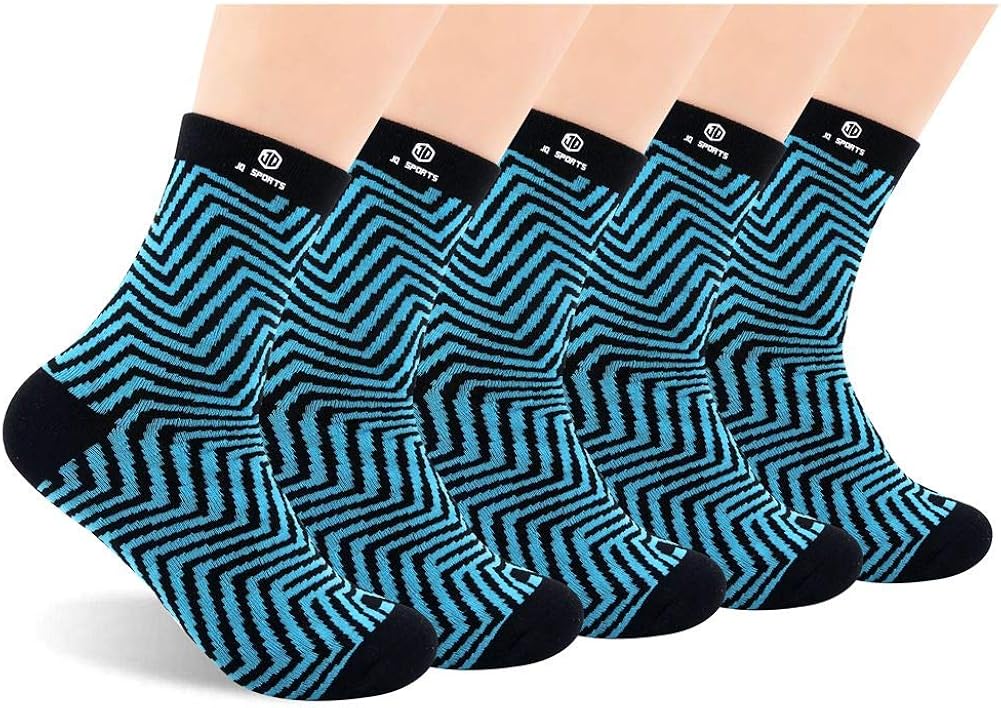 Copper Infused Antibacterial Sports Moisture Wicking Quarter Socks for