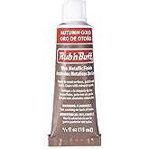 Amazon.com: AMACO Rub n Buff Wax Metallic Finish - Rub n Buff Pewter ...