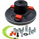 SIMUSI Universal Weed Eater Head, Easy Load String Trimmer Head Replacement Weed Wacker Head for Echo, Ego, Dewalt, Stihl, and Husqvarna, Includes 12pcs 1FT-0.095" Trimmer Line