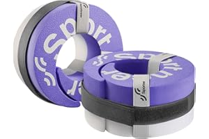 Foam Aquatic Cuffs Exercise Equipment: Sportneer Water Aerobics Float Ring with Adjustable Webbing Pool Exercise Workout Set 