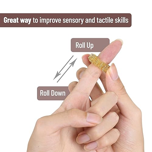 Mr Pen Spiky Ring Fidget Pen Spiky Sensory Rings 10 Pack For