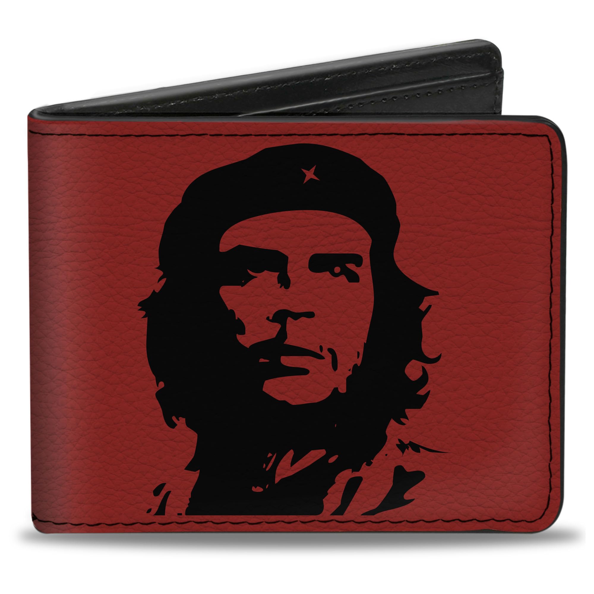 Buckle-Down Men's Bifold Wallet Che Guevara, Multicolor, 4.0" x 3.5"