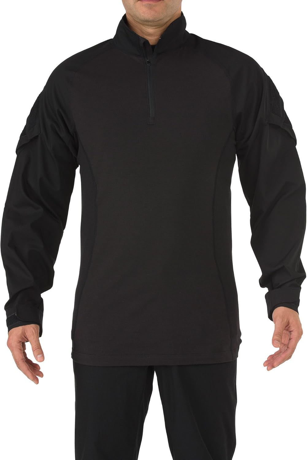 5.11 Tactical Men's Rapid Assault Long Sleeve Shirt, Poly/Cotton Ripstop, Shoulder Pockets, Style 72194: Clothing