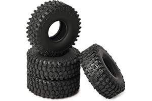 ZRRC Soft 1.9 RC Crawler Tires with Foam Inserts for Traxxas TRX4 Axial SCX10 III/II Redcat Gen8 Vanquish VS4-10/H10/F10 RC4WD HPI 1/10 RC Rock Crawlers Trail Trucks RC Climbing Tyres