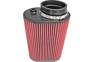 WDDHMDJJ 68256672AA Red Engine Air Filter, HEMI V8 Cold Air Intake Kit Compatible with Dodge Challenger, for Charger 5.7L/6.4