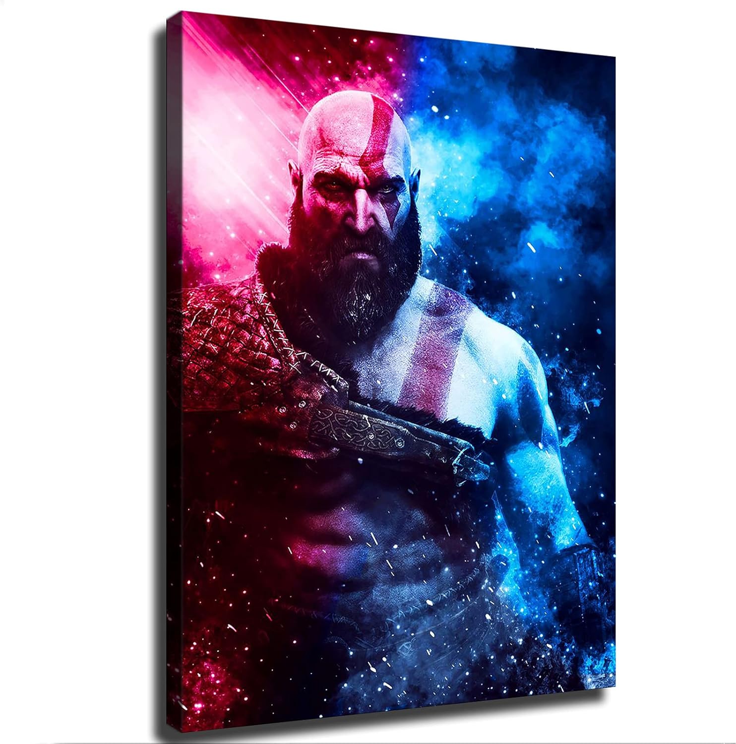 game poster God Of War Poster Picture Art Print Canvas Wall Art Home Living Room Decor Mural (20×27inch-No Framed)