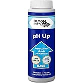 Bloom City Professional pH Up Liquid Fertilizer, 1/2 Pint (8 oz) | Professional Strength Base, For Hydroponic &amp; Soil Grows, Helps Avoid Nutrient Lockout, Concentrated Formula
