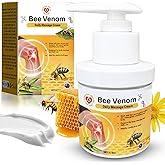 PPT.MHC Bee Venom Cream with Pump - Turmeric, Arnica &amp; MSM Muscle Rub 3.5oz | Premium 2026 Advanced Bee Venom Lotion for Back, Knees, Legs &amp; Feet - Daily Non-Greasy Cream Formula