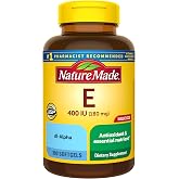 Nature Made Vitamin E 180 mg (400 IU) dl-Alpha, 300 Softgels | Dietary Supplement for Antioxidant and Skin Support, Vitamin E Supports a Healthy Immune System, 300 Day Supply