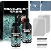 2PCS Windshield Crack Repair Kit,2024 New Glass Cracks Gone Repair Kit,Windshield Crack Repair Car Window Windshield Repair Kit,Glass Repair Fluid for Fixing Chips and Star Shaped Crack