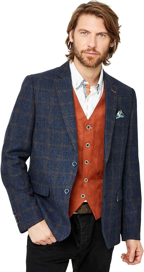 Blazer homme ecossais Clearance