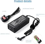 BIUBOTY 45W Laptop Charger for HP Elitebook Spectre Pavilion Envy 19.5V 2.31A view 4