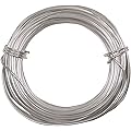 Aluminum Craft Wire 18 Gauge 39 Feet SILVER