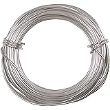Aluminum Craft Wire 18 Gauge 39 Feet SILVER