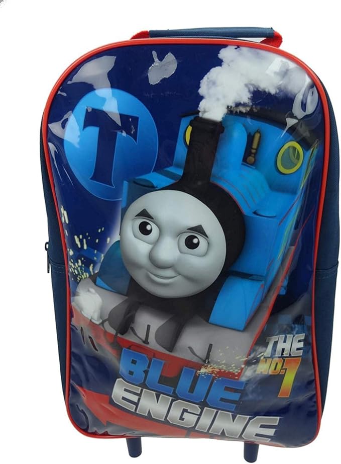 Thomas The Tank Engine Basic Wheeled Children's Bag, 40 cm, Blue