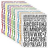 1224 Letter Stickers 12 Sheets Alphabet Stickers