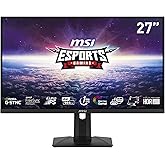 msi MAG274UPF, 27" 3840 x 2160 (UHD), 4K Rapid IPSGaming Monitor, 1 ms, 144Hz, FreeSync Premium, HDR400, G-Sync Compatible, HDMI, DisplayPort, Tilt, Swivel, Pivot and Height Adjustable.,Black